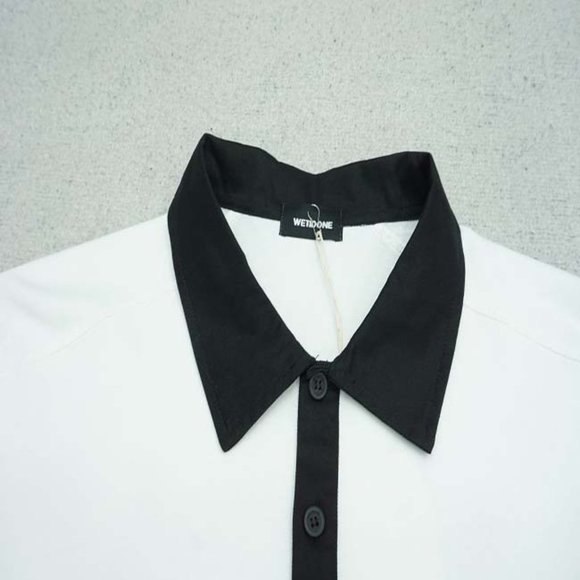 WELLDONE Solid Classic White POLO - Picture 8 of 12